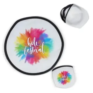 RPET foldable frisbee - LT90512 (gadzety reklamowe)